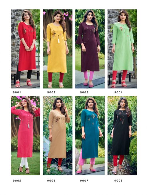 Vastram Vol 9 By Parra Designer Kurtis Catalog